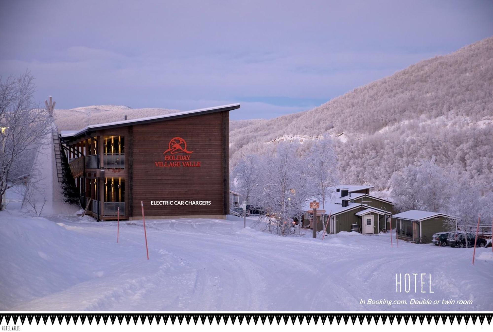 Hotel Valle Lapland Utsjoki Exterior foto